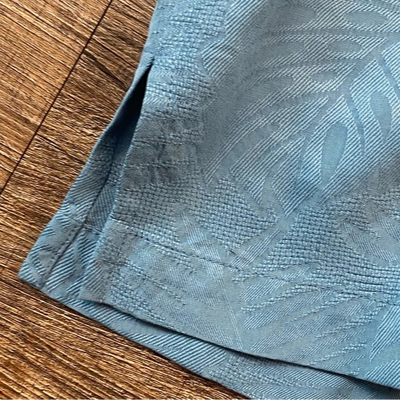 Tommy Bahama Shirt Men XXL 100% Silk Tropical Hawaii Wood Button Short Beach - Picture 4 of 8